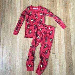 Hanna Andersson Spider-Man pajama set Sz 4